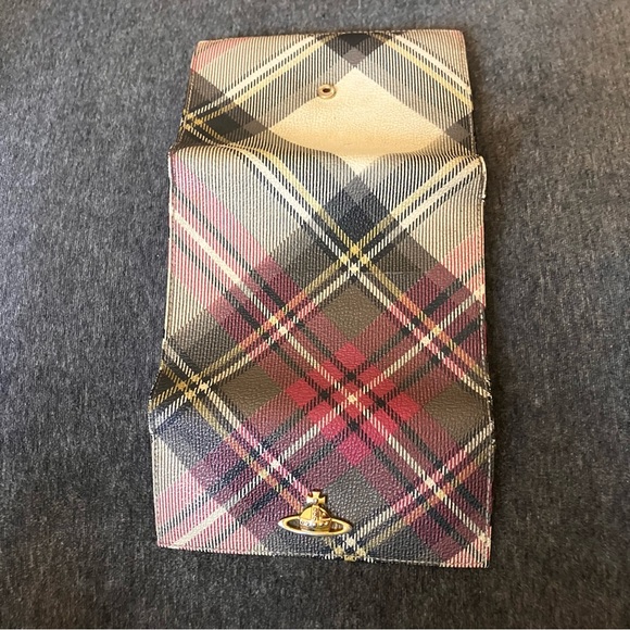 Vivienne Westwood Plaid Holiday wallet - Picture 11 of 12